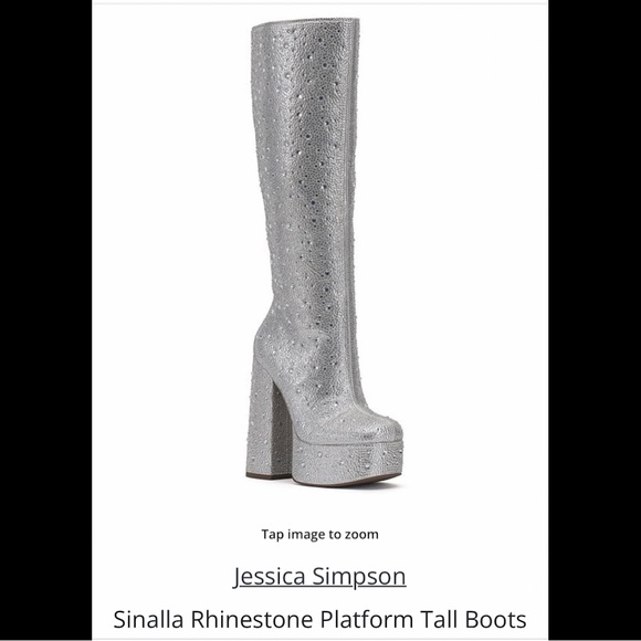 Jessica Simpson Rhinestone Boot - Picture 1 of 1